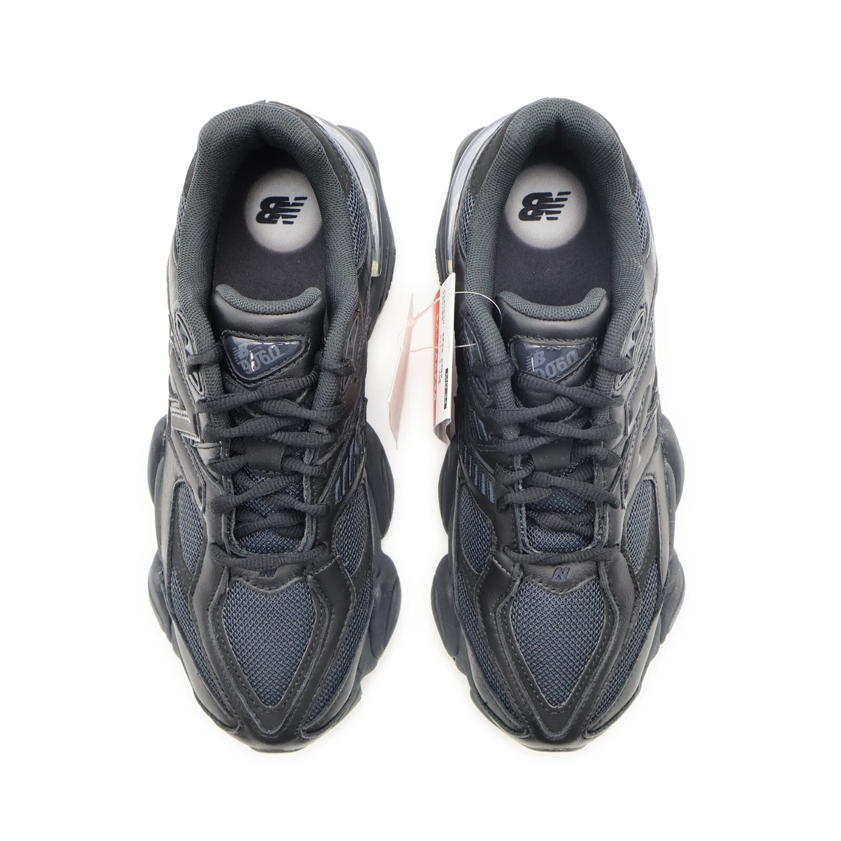U9060NRI New Balance 9060 Triple Black Leather (Men's) | eBay U9060NRI New Balance 9060 Triple Black Leather (Men's) | eBay