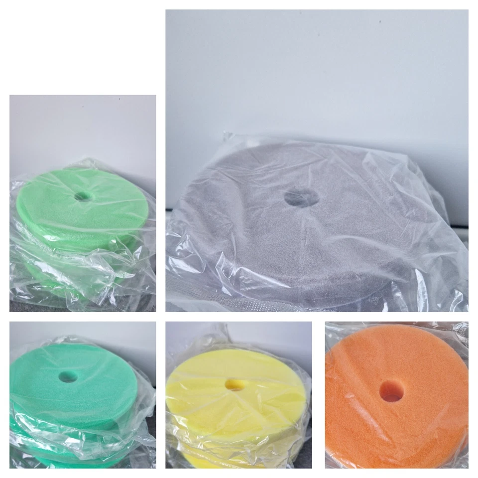 48 Exzenter Polierschwämme von ASP Hart Cut bis Finish 130/145 mm - Bild 3 von 4