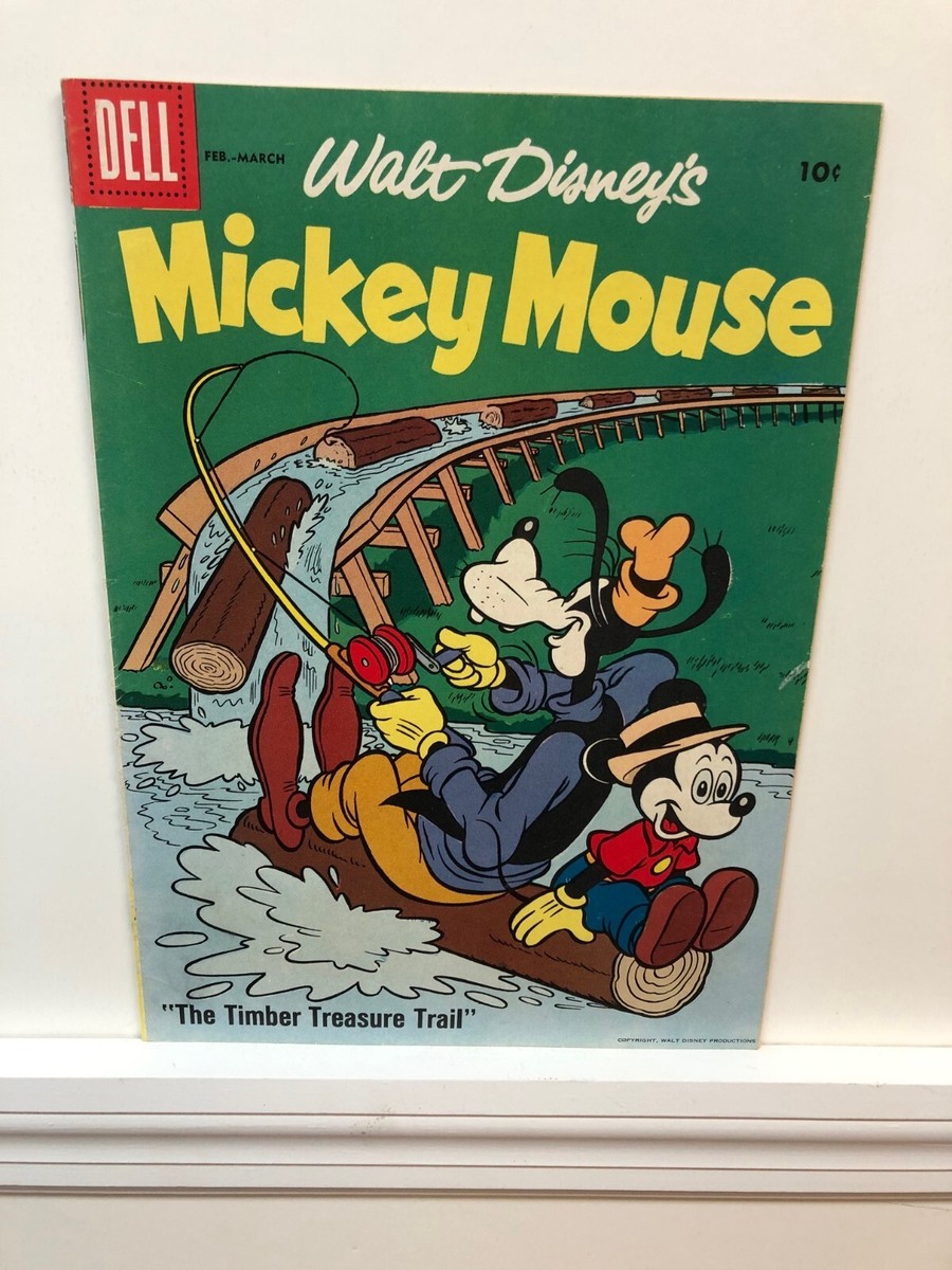 Mickey Mouse # 58 VERY FINE NEAR MINT February 1958 See photos