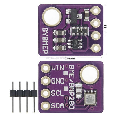 1PCS BME280 I2C/SPI Breakout Temperature Humidity Barometric Pressure Sensor