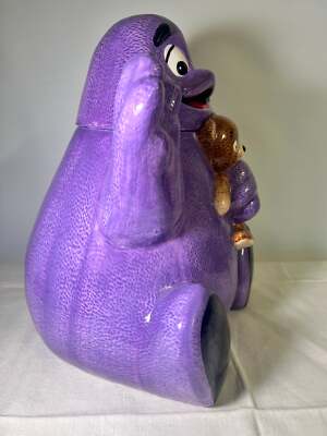 Vintage- Grimace -cookie jar -McDonald's-1997 | eBay