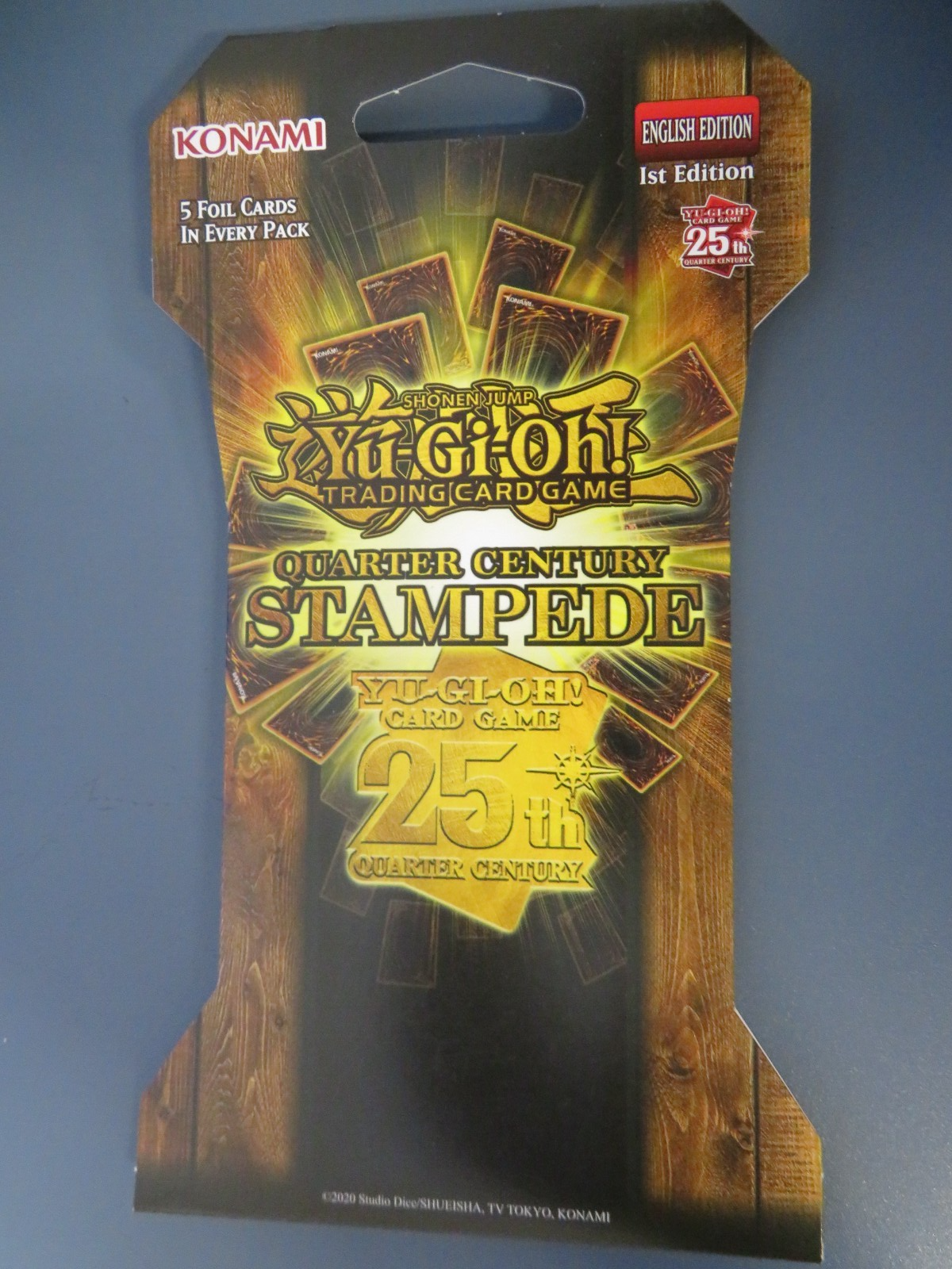 Yu-Gi-Oh Quarter Century Stampede Sleeved Booster Pack by Konami
