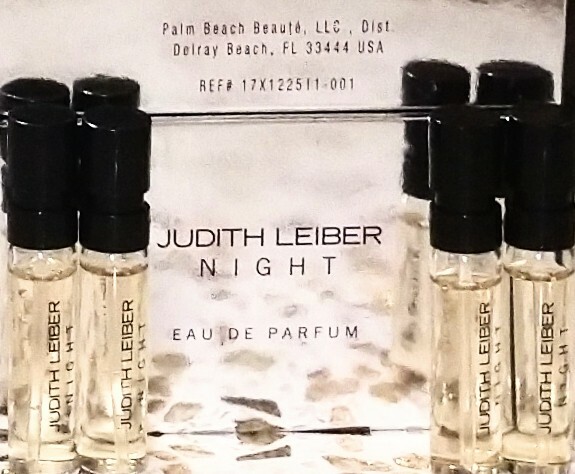 Judith Leiber Night by Judith Leiber EDP Perfume Spray Vial LOT  OF