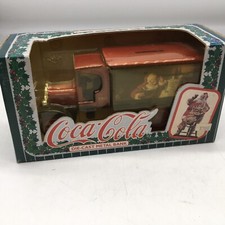ERTL 1930's Model T COCA-COLA 1993 DIE-CAST Christmas Santa Truck Bank READ