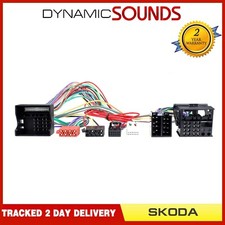 Parrot SOT T-Harness Adaptor ISO Wiring Lead For Skoda Fabia Octaiva Roomster