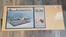 Vintage Glass Mini Greenhouse Kit for Sandscaping Terrestrial
