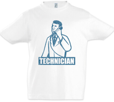 Technician Kids Boys T-Shirt Electrical Engineer Electrician Scientist Science