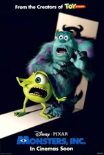 66698 Monsters Inc. John Goodman Billy Crystal Wall Decor Print Poster
