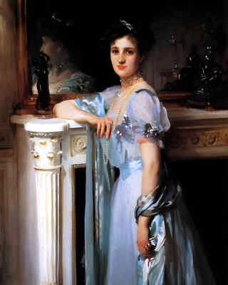 Mrs. Louis Raphael 1906 Painting by John Singer Sargent 8x10'' Art Print