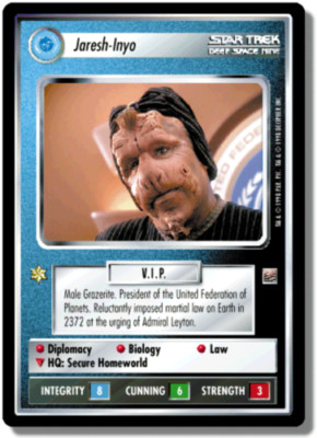 CCG 121 Star Trek DOMINION Jaresh Inyo