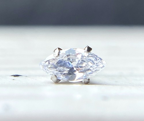 1pc Marquise CZ Gem 20g Nose Ring Stud Bone 316L Surgical Steel - Picture 6 of 11