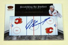 2010-11 Crown Royale #46 Jay Bouwmeester Scratching the Surface Signatures Auto