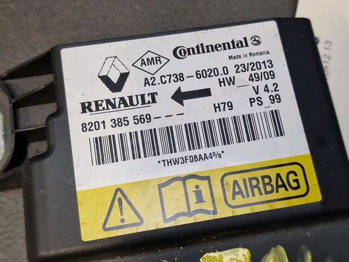 Calculateur boitier gestion airbag - Dacia Duster - ref : 8200952847 - Picture 2 of 3