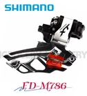 Shimano XT FD-M786 2X10 Front Derailleur NEW (31.8 mm clamp)