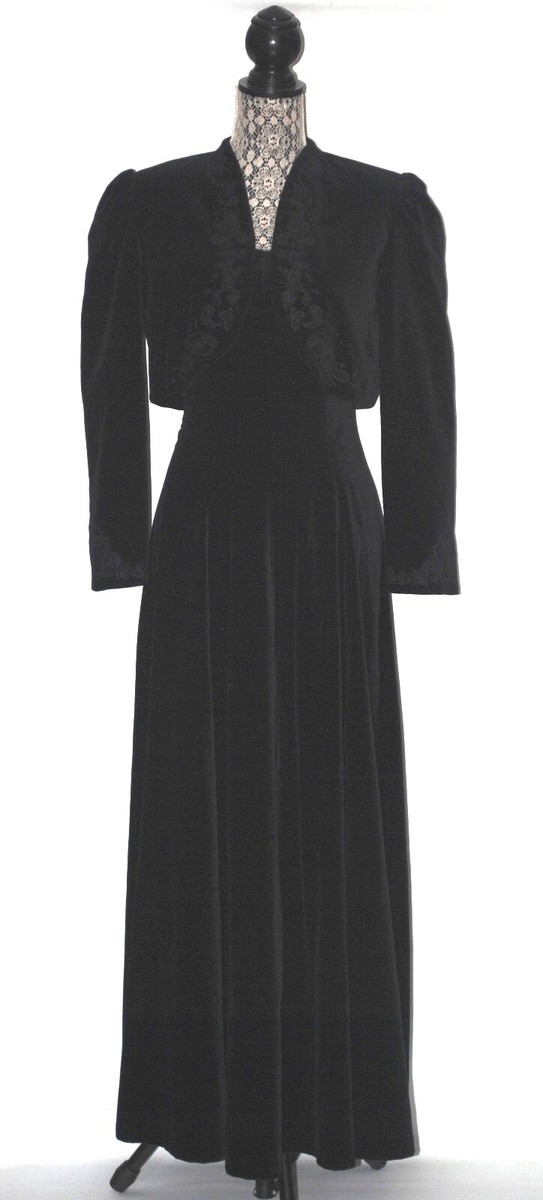 black bolero jacket for evening dress VTG Laura Ashley Velvet Strapless w/ Jacket. US 8, UK 12 Sleeves measure 18 inches Dalton Backless Crochet Maxi Fabric:MESH Color:Nude Gold
