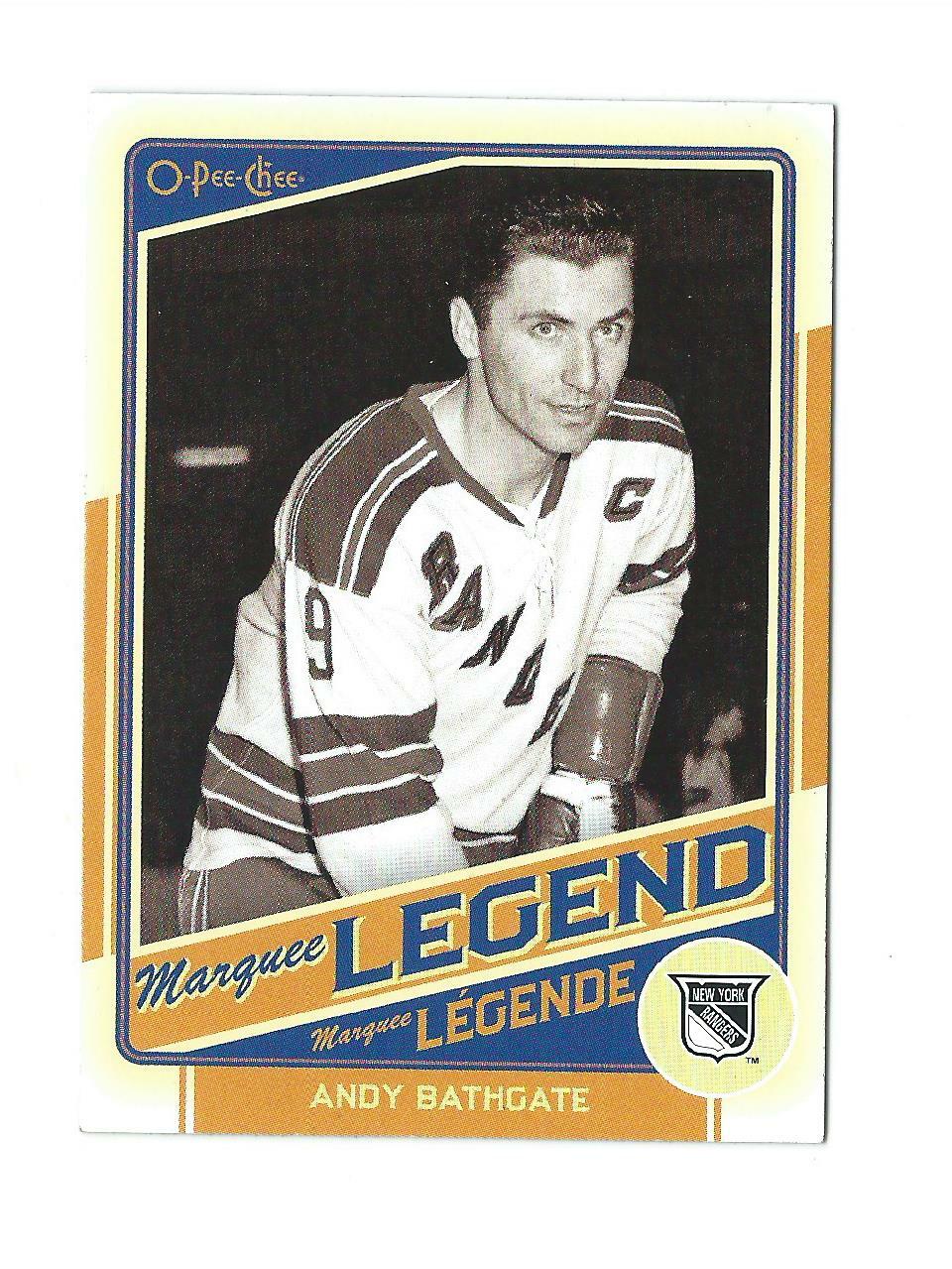 Andy Bathgate Rangers OPC Marquee Legend 534 *266e eBay