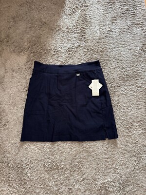 Womens EP Pro Stretch Golf Skort, NWT, Black, XL