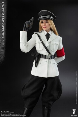 1/6 VERYCOOL, ALERT LINE, DID, FLAGSET VCF-2051 GERMAN FEMALE OFFICER 12'' FIGURE