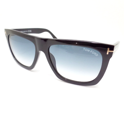 Tom Ford Morgan TF 513 01W Black Blue Fade 57m New  display picture 3