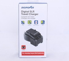 Digipower DSLR Travel Charger Fast Charge Fits Most Canon DSLR Powershot Rebel