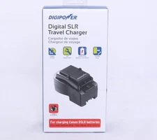 Digipower DSLR Travel Charger Fast Charge Fits Most Canon DSLR Powershot Rebel