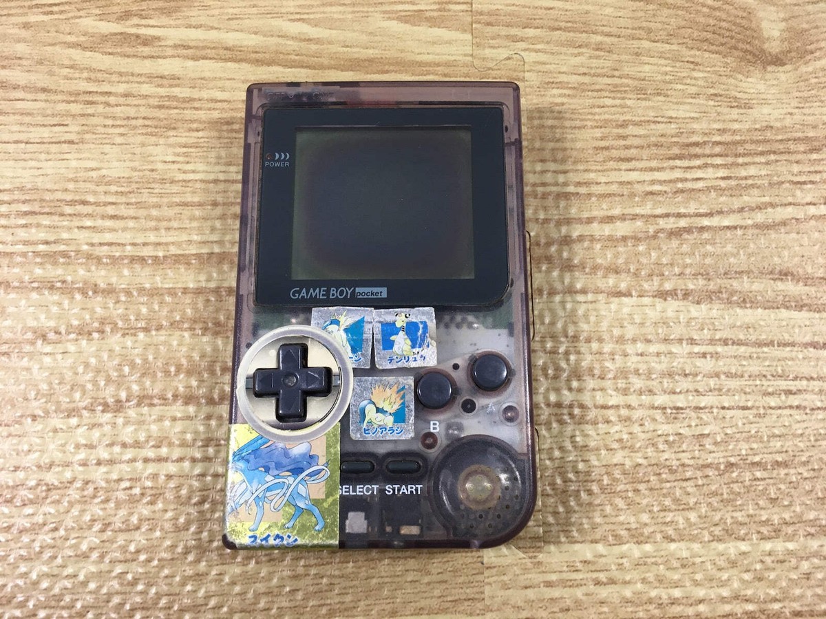 任天堂 - GAMEBOY COLOR lc3615 Plz Read Item Condi GameBoy Pocket Clear Purple