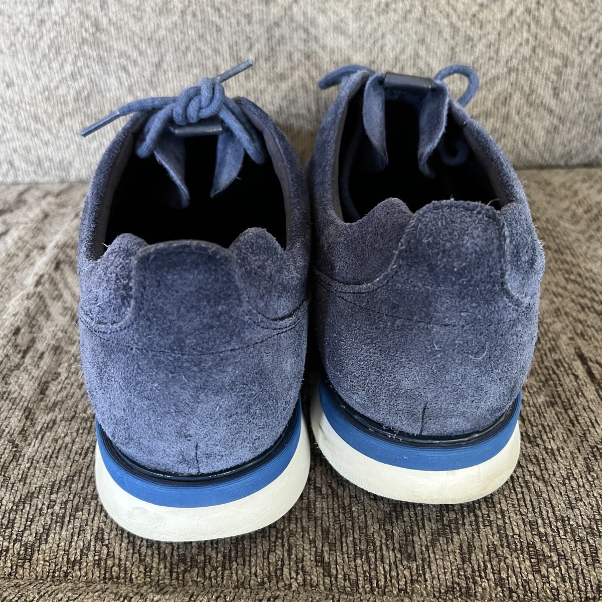 Cole Haan Grand Horizon II Blue Shoes Suede Oxford C26362  display picture 1