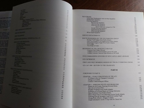 History of the 2nd Ferrying Group Aviation HB DJ Table Book Onas Matz 1993 - Picture 4 of 11