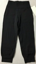 Lululemon Women's Align Jogger Crop LW6ATAS Black Size 4