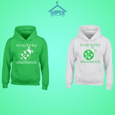 ST Patrick's Day HOODIE Sweatshirt Saint Pattys Tee Irish Outfits LADYBUG Clover