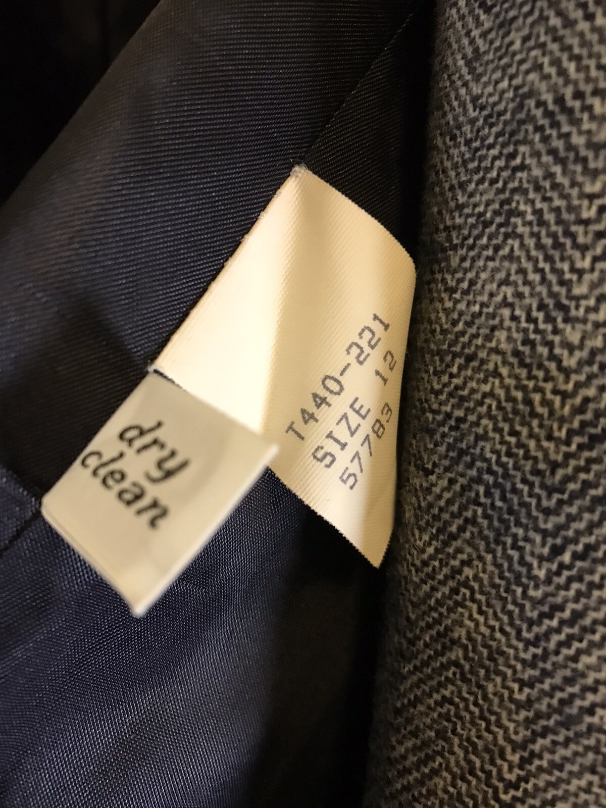 Pendleton Size 12 Gray Marled One-Button Pockets … - image 11