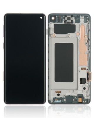 LCD Assembly W/Frame(No Fingerprint) For Samsung Galaxy S10-Aftermarket Plus:TFT