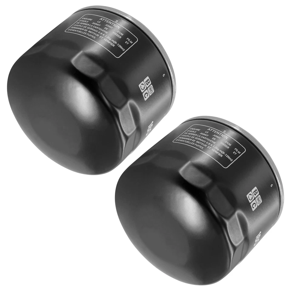 Paquete de 2 filtros de aceite para BMW 1200 K1200R Sport 1157 R1200R R1200St 1170 2005-2009 Foto 3 de 4