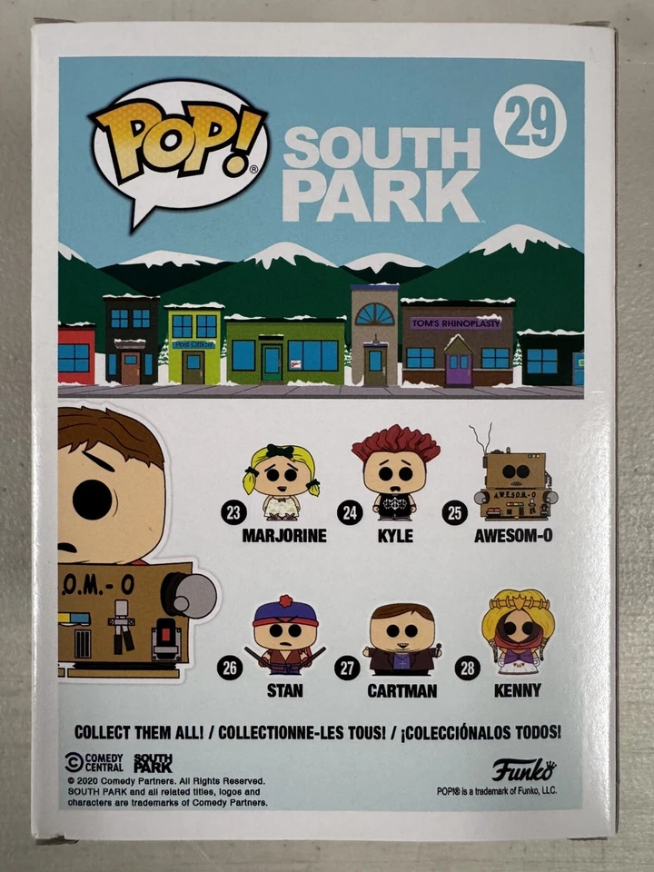 Awesom-O (Desenmascarado) 29 ~ South Park ~ Vinilo Funko Pop + PROTECTOR POP GRATIS Foto 4 de 4
