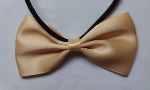 Boys Kids Bow Tie Childrens Elasticated Pre Tied Bow Satin Tuxedo Party Wedding - Picture 8 of 23