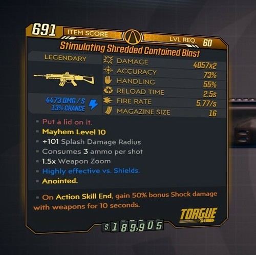 Borderlands 3 LEVEL 72 MAYHEM 10 Weapons BL3 PS4/PS5/XBOX/X/SWITCH/PC - Picture 15 of 242