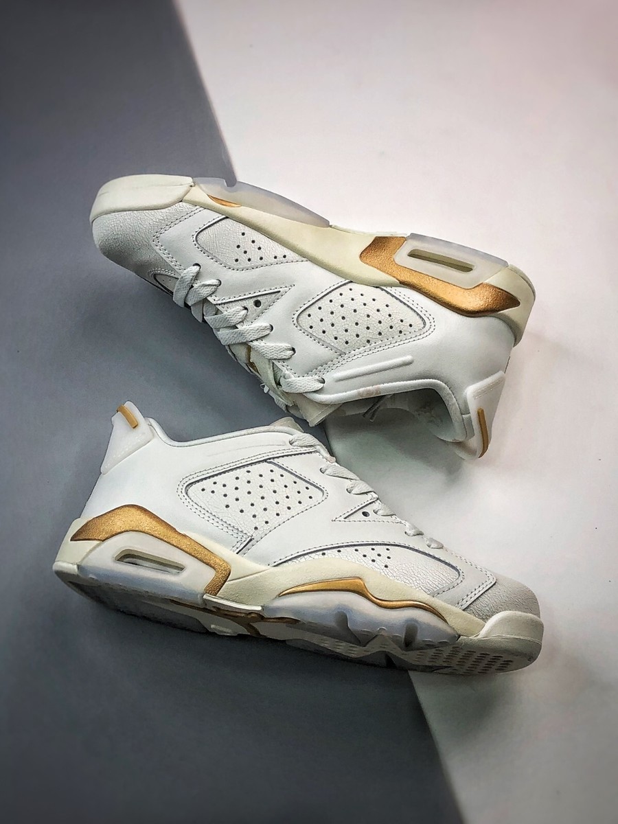 Nike Air Jordan 6 VI Retro Low GC White GOLD CNY LNY DH6928 Nike Air Jordan 6 VI Retro Low GC White GOLD CNY LNY DH6928