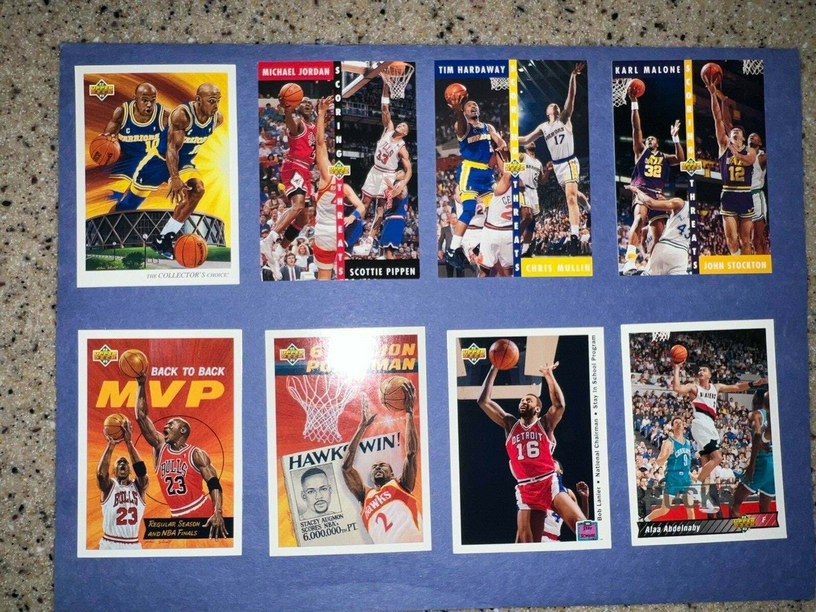 1992-93 UPPER DECK BASE BASKETBALL CARDS YOU CHOOSE 3-263 NBA CARD FREE ...