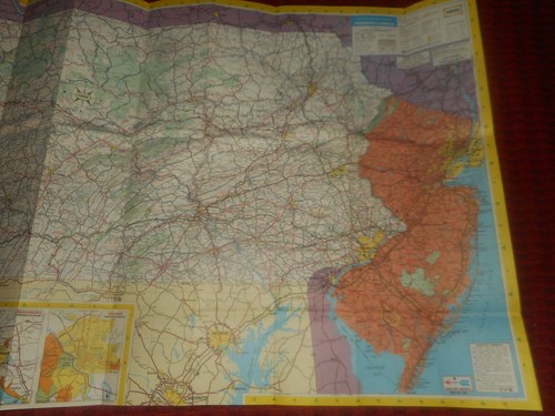 HESS Gas PENNSYLVANIA Road Map 1971 PITTSBURGH PHILADELPHIA READING HARRISBURG - Bild 6 von 12