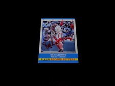 Rich Gedman Autographed 1987 Fleer Record Setters Red Sox Baseball Card #11 AUTO