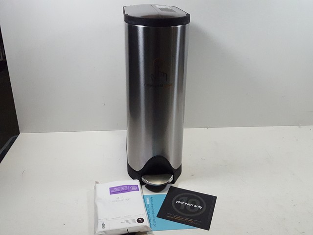 trash can with butterfly lid