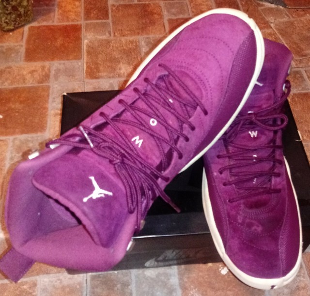 jordan 12 burgundy