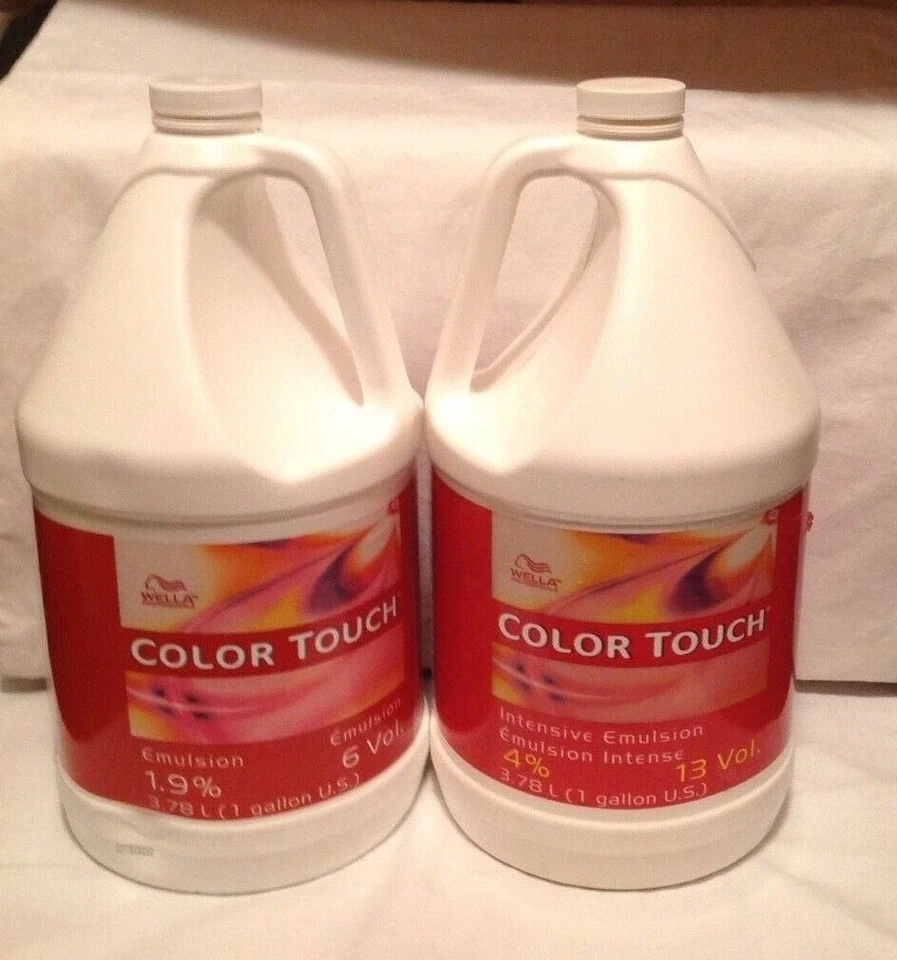 Emulsión táctil Wella Color 1 galón - Elige volumen Foto 3 de 4