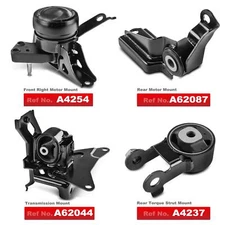 4x Engine Motor & Transmission Mount for Toyota Yaris 2006-2017 1.5L Auto Trans