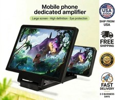 14" Smartphone Screen Magnifier 3D HD Mobile Phone Video Amplifier Stand Bracket