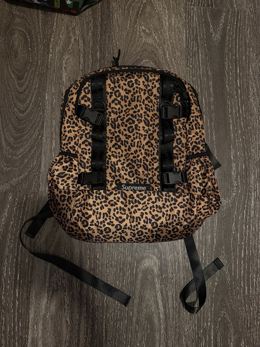 Supreme Leopard Backpack FW20 Cordura | eBay