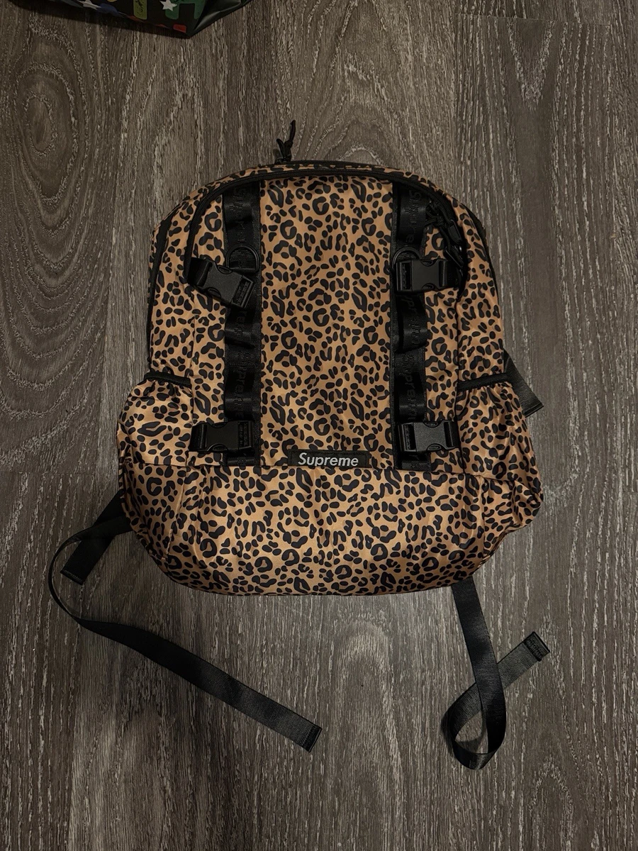 Supreme Leopard Backpack FW20 Cordura | eBay
