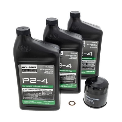 Polaris PS4 Oil Change Kit for Specific RZR Turbo and Pro XP & XP 4 Models Wi...