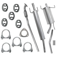 Auspuff SchalldäMpferset FüR Opel Corsa 3 III C FließHeck 1.0 (2000-07/2006)
