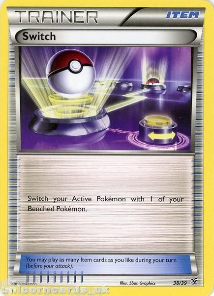 Switch 38/39 BD2 Mint Pokemon Card